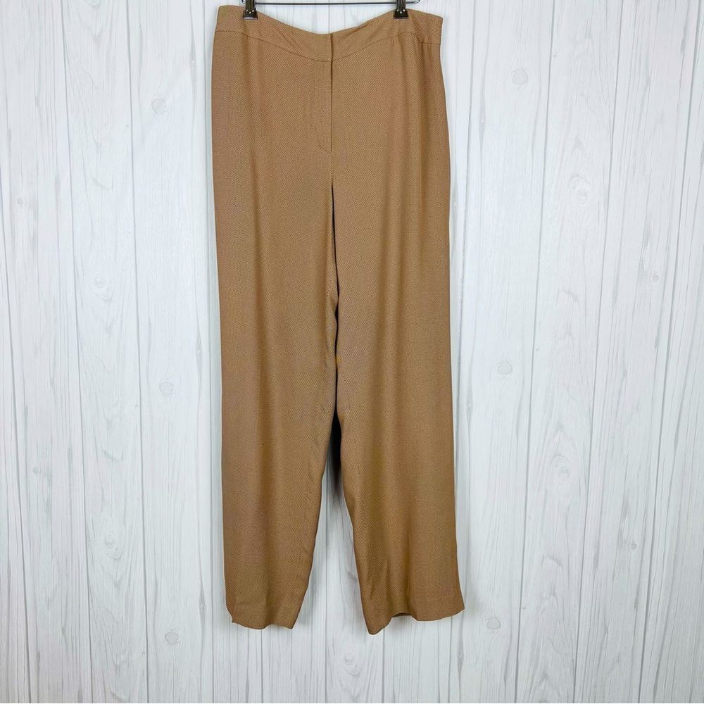 Talbots Pants Trousers Luxurious Tan Size 16